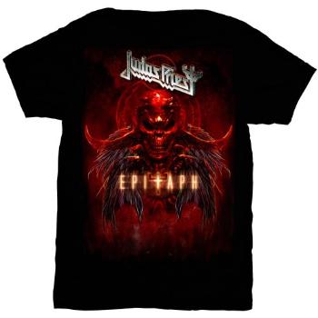 Judas Priest tričko Epitaph Red Horns  one_size