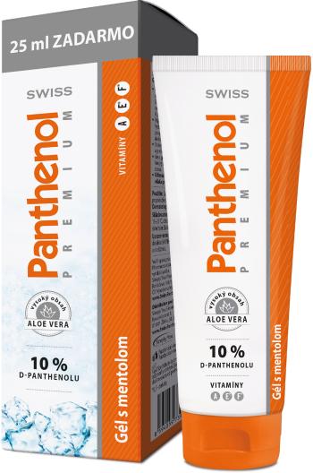 SWISS Panthenol PREMIUM Gél s mentolom 125 ml