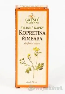 GREŠÍK BYLINNÉ KVAPKY RIMBABA 50 ml