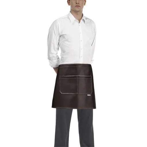 EGOCHEF Čašnícka zástera EGOchef Host mini hnedá 40 x 70 cm