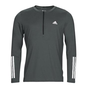 adidas  T365 QZ LS T  Tričká s dlhým rukávom Šedá