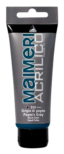 MAIMERI ACRILICO - Akrylové farby 514 - paynes grey, 0,075 L