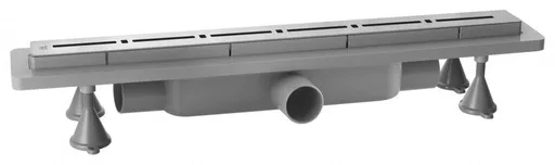 Omp Tea - RENOVA ECO LINE podlahový žľab s roštom z nerezové oceli, L-740, DN40 4943.904.8C