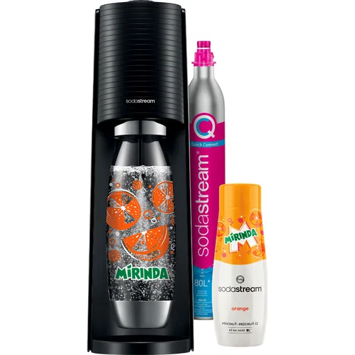 Sodastream Terra Black Mirinda MegaPack CQC