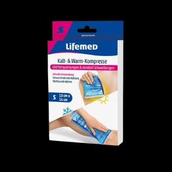 LIFEMED Chladivý a hrejivý vankúšik S 13 x 14 cm
