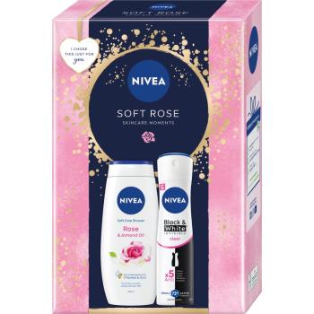 NIVEA Soft Rose ajándékszett testre