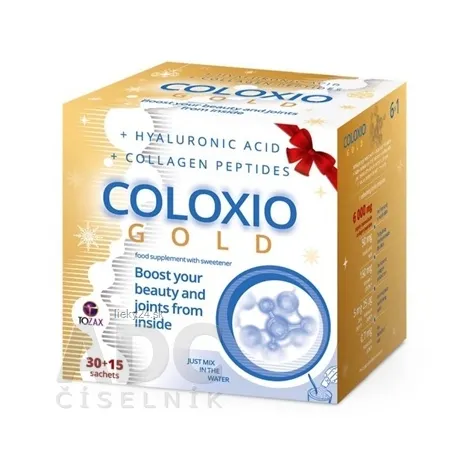 TOZAX Coloxio Gold Vianočné balenie