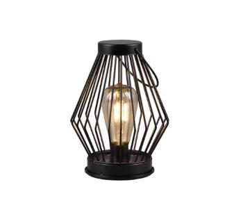 LED stolová lampa Reality Merida čierna R54046132