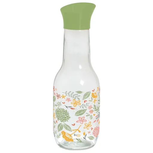 TORO KARAFA DEKOR BOTANICA 1 L, SKLO/PLAST
