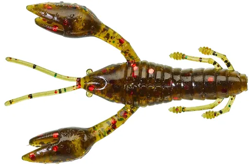 Gunki gumová nástraha hourra craw pumpkin red flk 5 cm 1,4 g