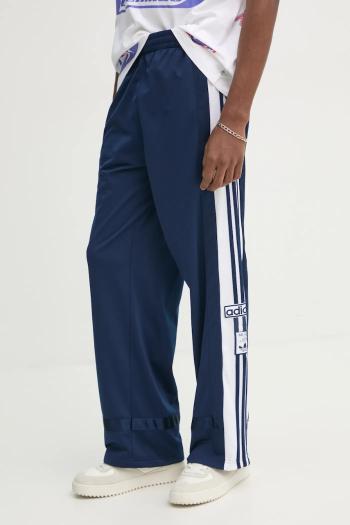Tepláky adidas Originals Adibreak tmavomodrá farba, s nášivkou, JD4268