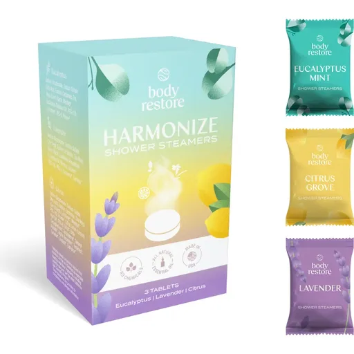 Body Restore Harmonize Shower Steamers tablety do sprchy mix 3 ks