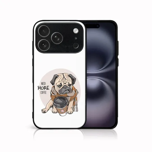 MY ART Ochranný kryt pre Apple iPhone 17 Pro Max MORE COFFEE (184)