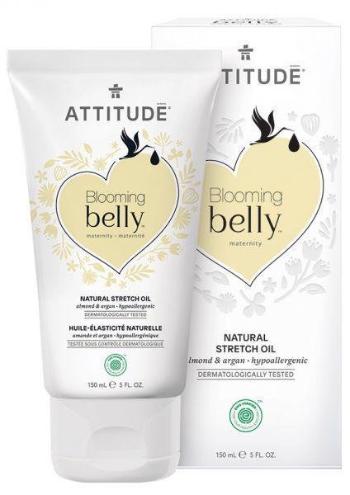 ATTITUDE Prírodný olej Blooming Belly pre tehotné a po pôrode – argan a mandle 150 ml