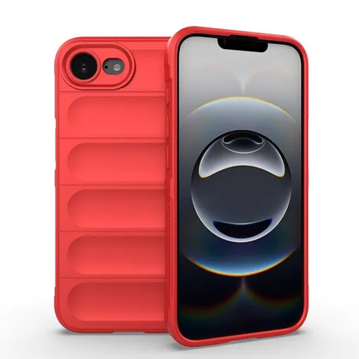 STEPS Ochranný kryt pre Apple iPhone 16e červený