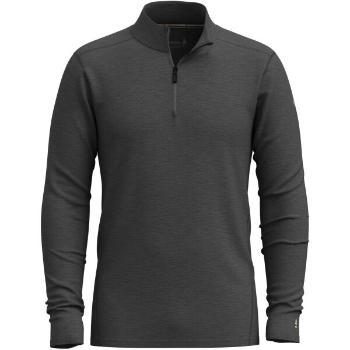 Smartwool CLASSIC A-S MERINO BL 1/4 ZIP Férfi aláöltözet, sötétszürke, méret