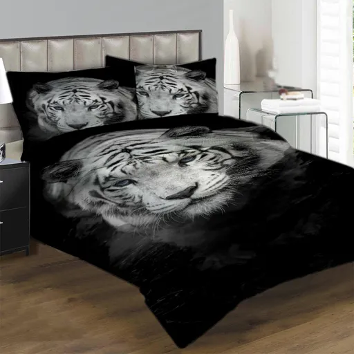 Obliečky Biely tiger (Rozmer: 1x150/200 + 1x60/50)