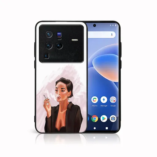 MY ART Ochranný obal Vivo X80 Pro -CIGARETTE (135)