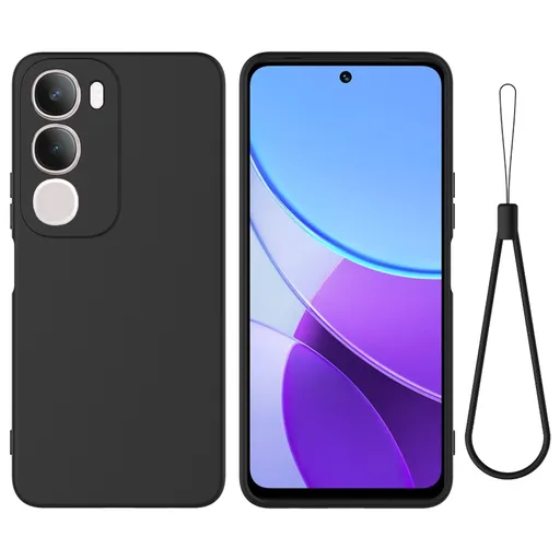 RUBBER Ochranný obal pre Vivo Y19s čierny