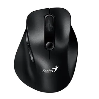 Myš bezdrátová, Genius Ergo 9000S 31030038400, černá, optická, 2400DPI