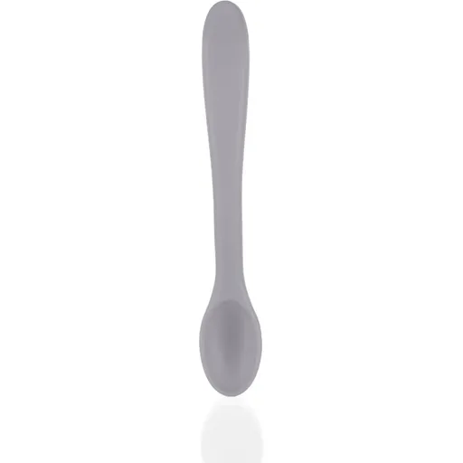 Zopa Silicone Spoon lyžička 6 m+ Dove Grey 1 ks