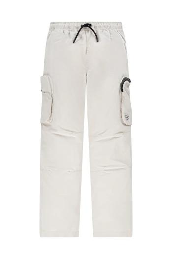 Detské nohavice Levi's PARACHUTE CARGO PANTS béžová farba, jednofarebné, 8EM373