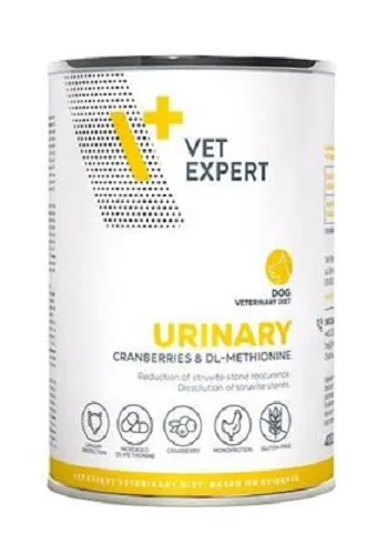 VetExpert VD dog Urinary konzerva pre psy 400 g