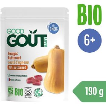 Good Gout BIO Maslová tekvica s jahňacím mäsom (190 g) (3770002327050)