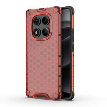 HONEYCOMB Ochranný kryt Xiaomi Redmi Note 14 Pro červený