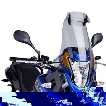 PUIG TOURING s prídavným plexi dymové pre YAMAHA XT 660 Z Tenere (2008 – 2016) (5912H)