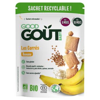 GOOD GOUT Banánové vankúšiky BIO 50 g