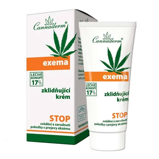 Cannaderm Exema upokojúci krém na ekzémy 50 g