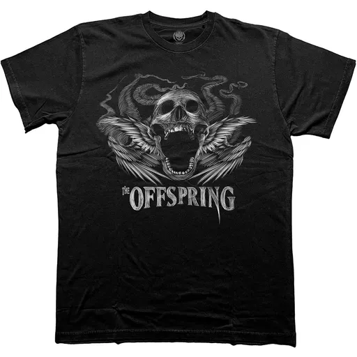 The Offspring tričko Feathered Winged Skull Čierna XXL