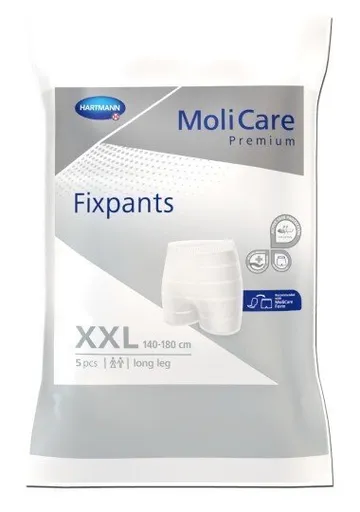 MoliCare Premium Fixpants long leg XXL fixačné nohavičky (140-180cm) 5ks