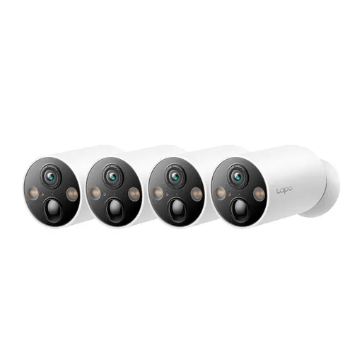 TP-Link Tapo C425 set 4x vonkajšia kamera C425 (4MP, 2K QHD, 1440p, IR 15m, WiFi, micro SD card, IP66)