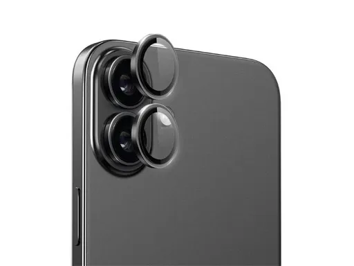 Ochranná fólia na objektív fotoaparátu pre iPhone 16/16 PLUS Black