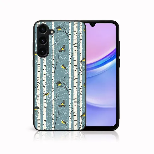 MY ART Kryt s vianočným dizajnom Samsung Galaxy A16 / A16 5G BIRCH (072)