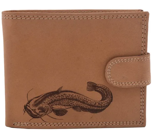 Mercucio peňaženka natural vzor 6 sumec celý