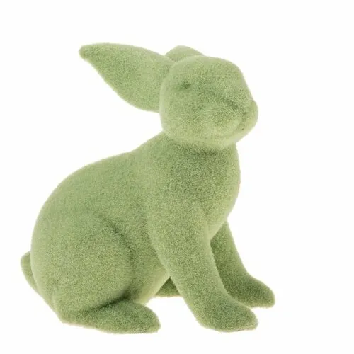 Veľkonočná dekorácia zajac, zelená, 25 x 16 x 28 cm