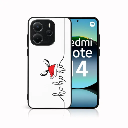 MY ART Kryt s vianočným dizajnom Xiaomi Redmi Note 14 HOHOHO (073)