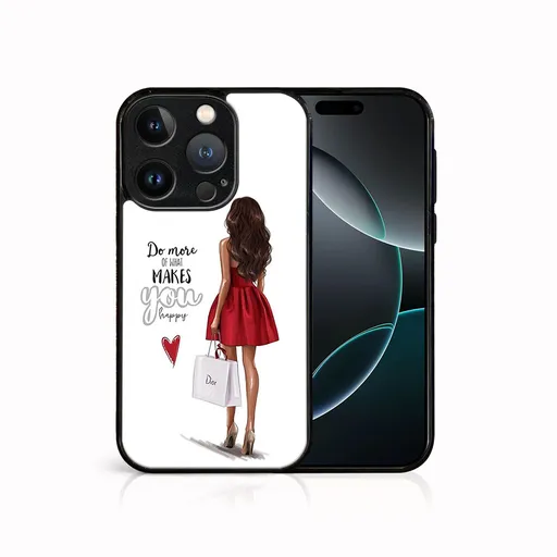 MY ART Ochranný kryt pre Apple iPhone 16 Pro RED DRESS (137)