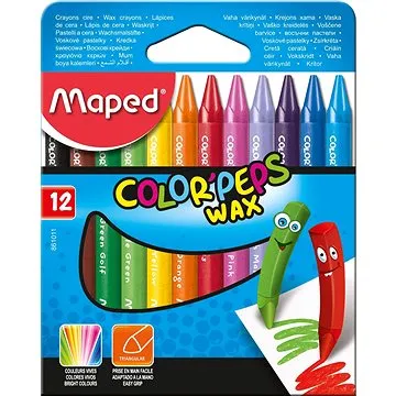 Maped Color Peps Wax, 12 farieb (3154148610113)