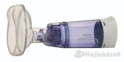 OptiChamber Diamond KOMORA zadržiavacia s maskou L na inhaláciu lieku, 1 set