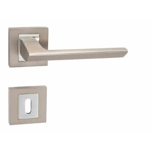 Kľučka Naturel Jasper nikel perla, BB kľúč JASPERHRNP