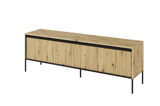 Dig-net nábytok TV stolík SWING TR-05 s LED osvetlením | dub artisan