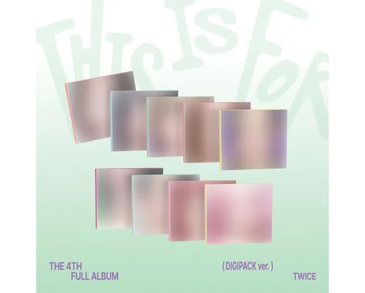TWICE, THIS IS FOR, CD