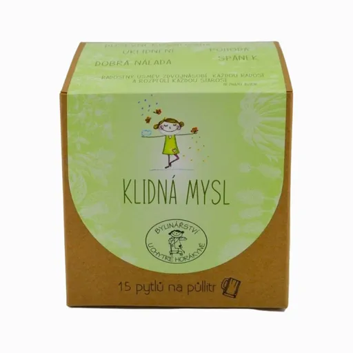 Porcovaný bylinný čaj "Pokojná myseľ"- 45g (15x3g) - Bylinářství U Chytré horákyně