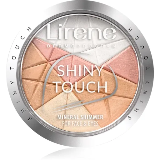 Lirene Shiny Touch rozjasňujúci púder na tvár a oči 9 g