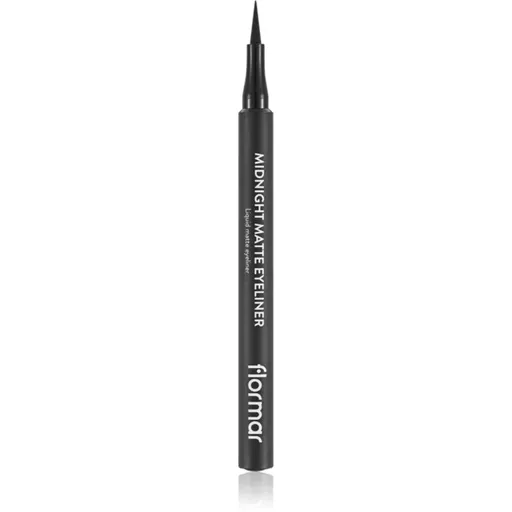 flormar Midnight Matte Eyeliner linka na oči vo fixke s matným efektom odtieň 01 Black 1,2 ml