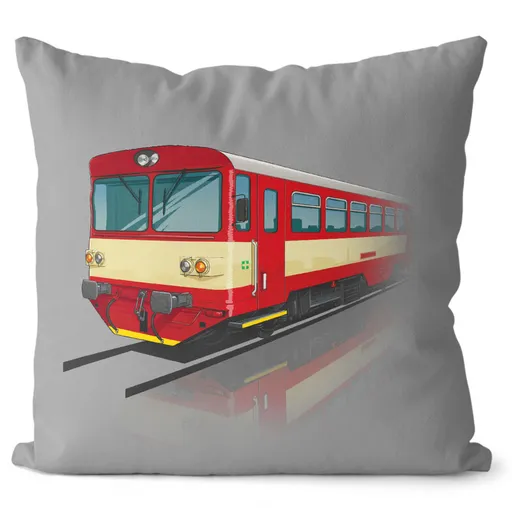 Vankúš 810 – červená (Veľkosť: 55 x 55 cm)